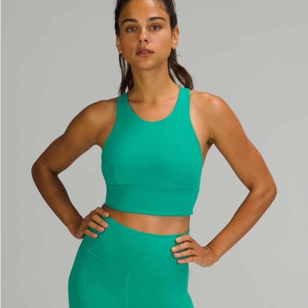 Lululemon Athletica Wunder Train Longline Sports Bra